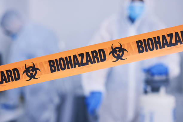 Professional Blood Cleanup technician working in Roseland, OH